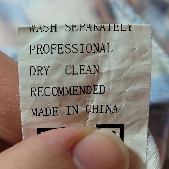 CBR Beautiful Blush Pink Floral Lace-Up Crop Top XL - Picture 8 of 8